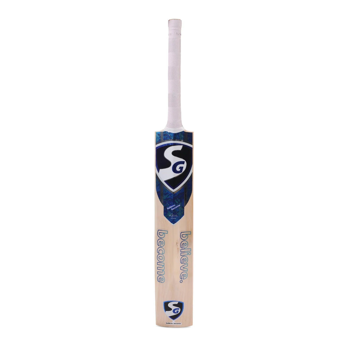 SG Boundary Classic Kashmir Willow Cricket Bat - Short Handle (SH) - Side View