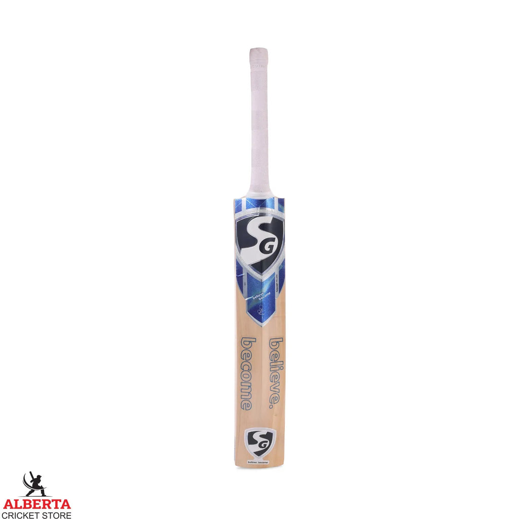 SG Hp Spark Kashmir Willow Cricket Bat - Short Handle (SH) - Side View