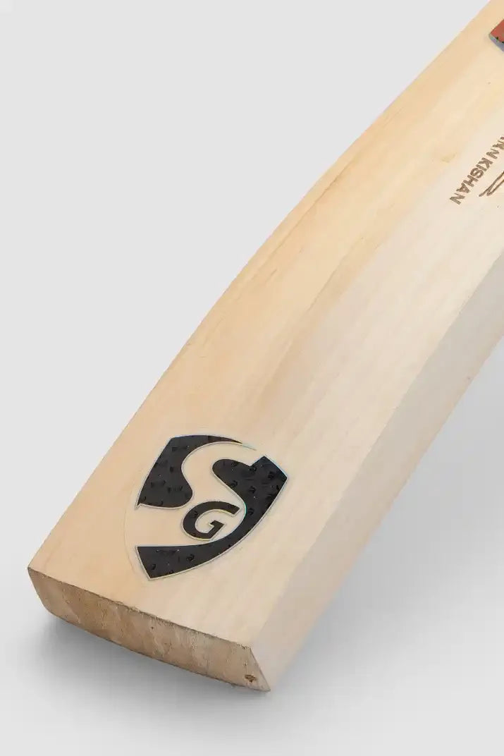 SG Ik Ishan Kishan English Willow Cricket Bat - Short Handle (SH) - Back View