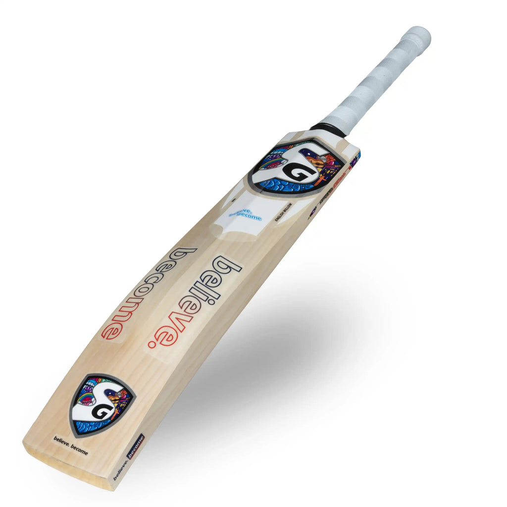 SG Jemi 4 0 English Willow Cricket Bat - Short Handle (SH) - Back View