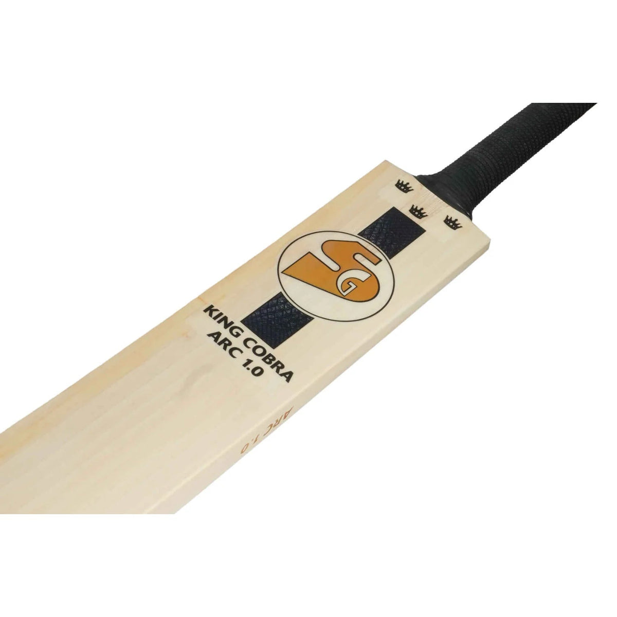 SG King Cobra Arc 1 0 English Willow Cricket Bat - Short Handle (SH) - Back View