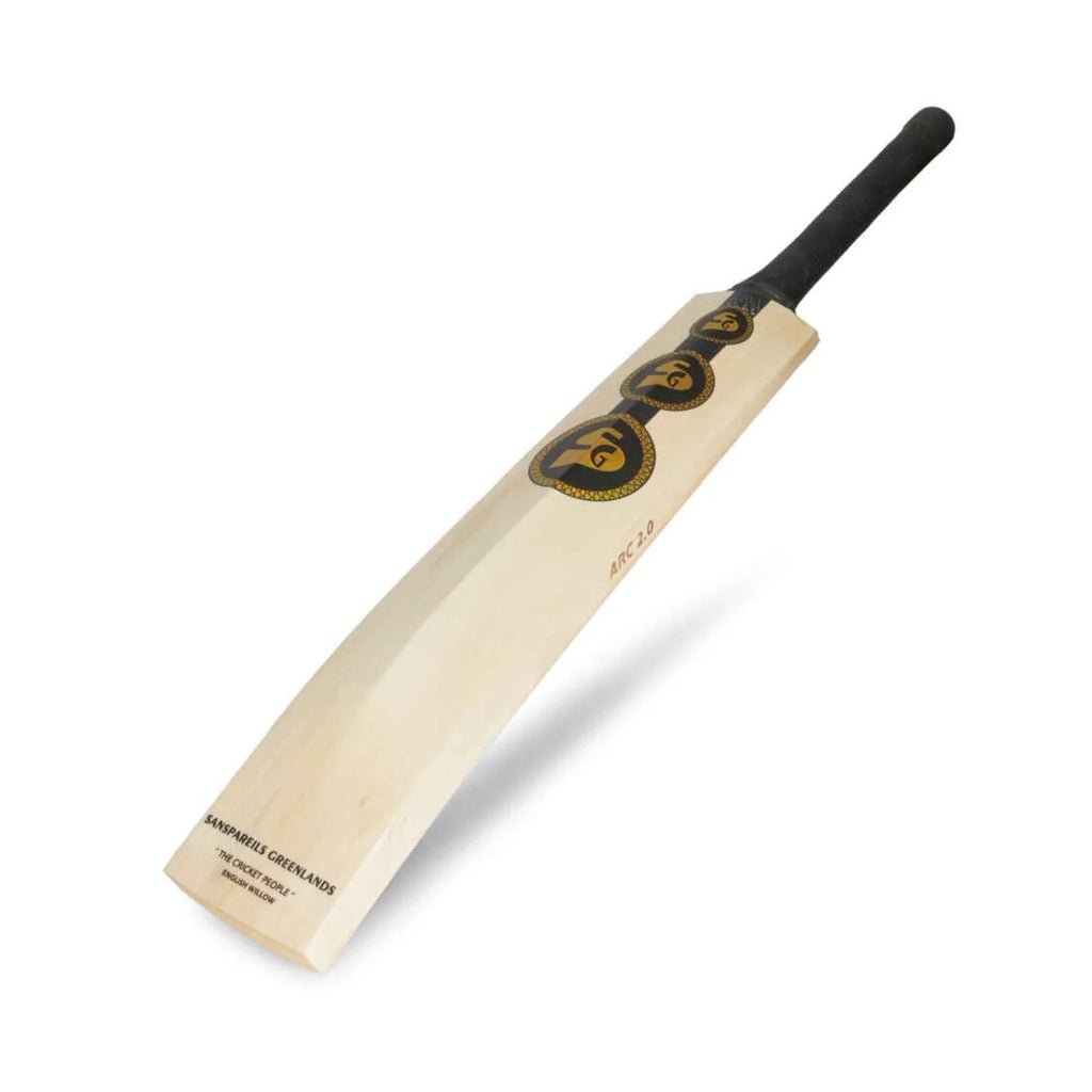 SG King Cobra Arc 2 0 English Willow Cricket Bat - Short Handle (SH) - Front View