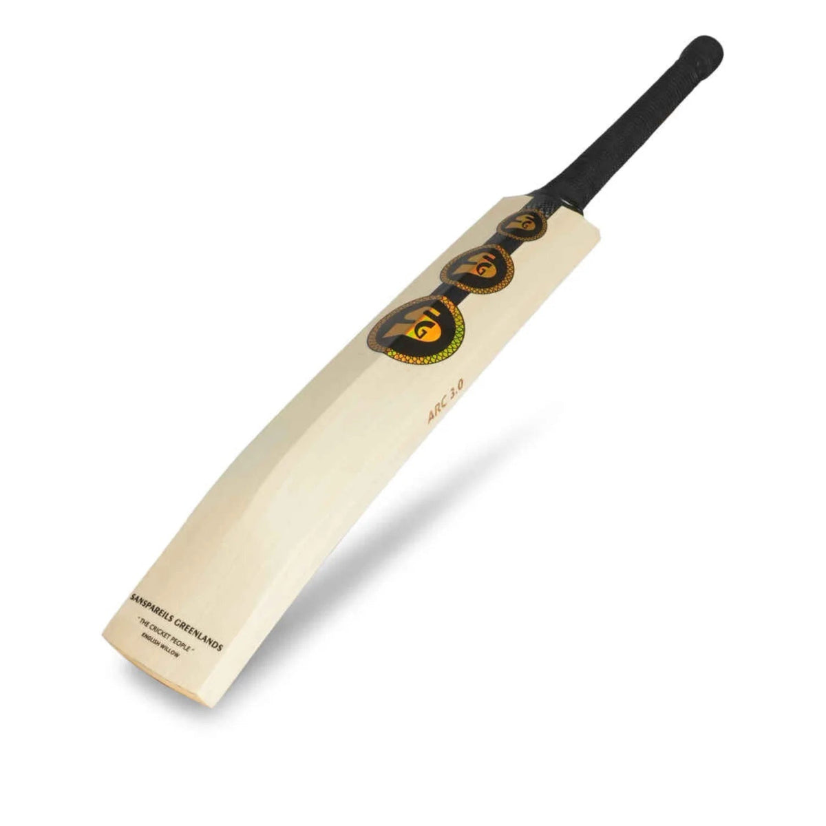 SG King Cobra Arc 3 0 English Willow Cricket Bat - Short Handle (SH) - Front View