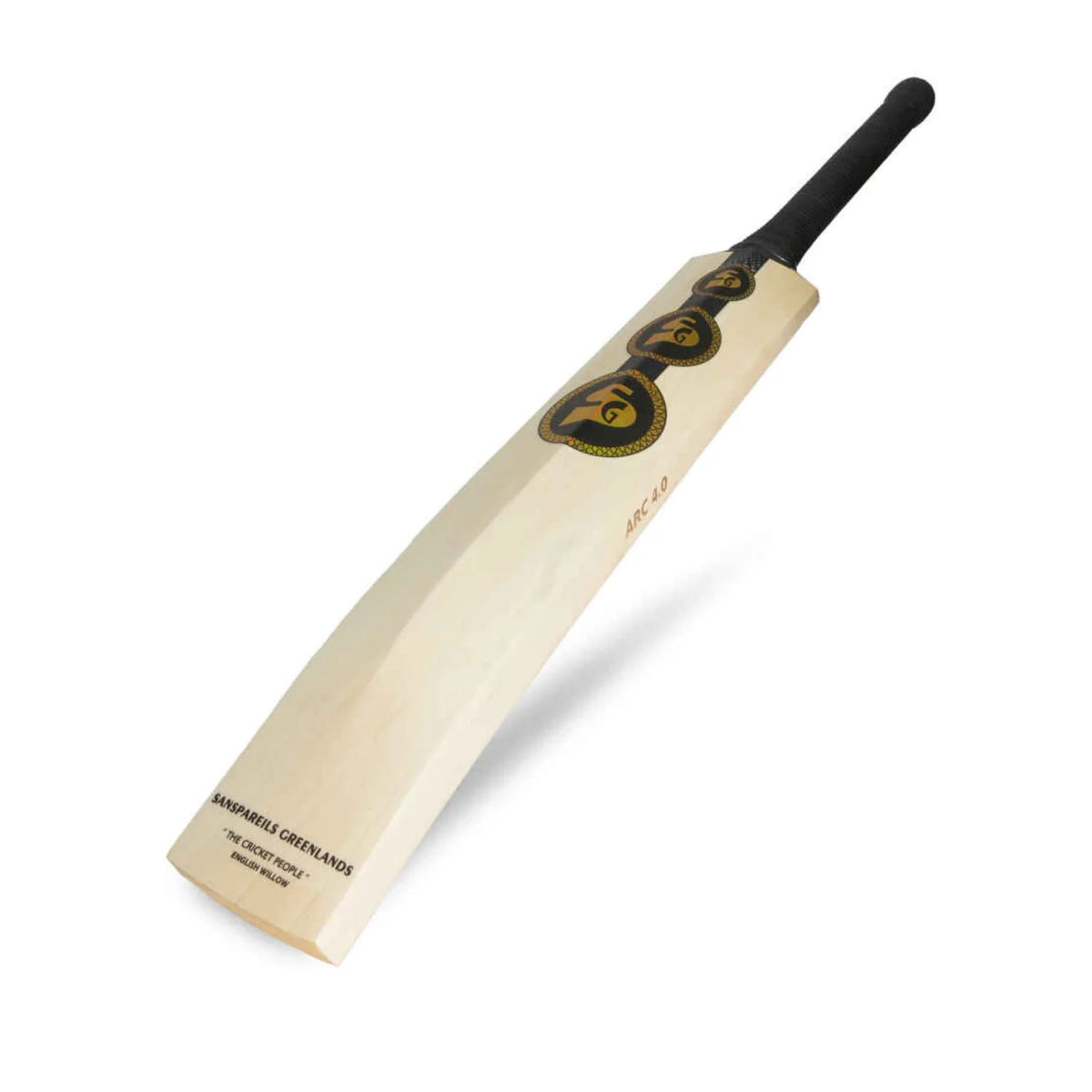 SG King Cobra Arc 4 0 English Willow Cricket Bat - Short Handle (SH) - Front View