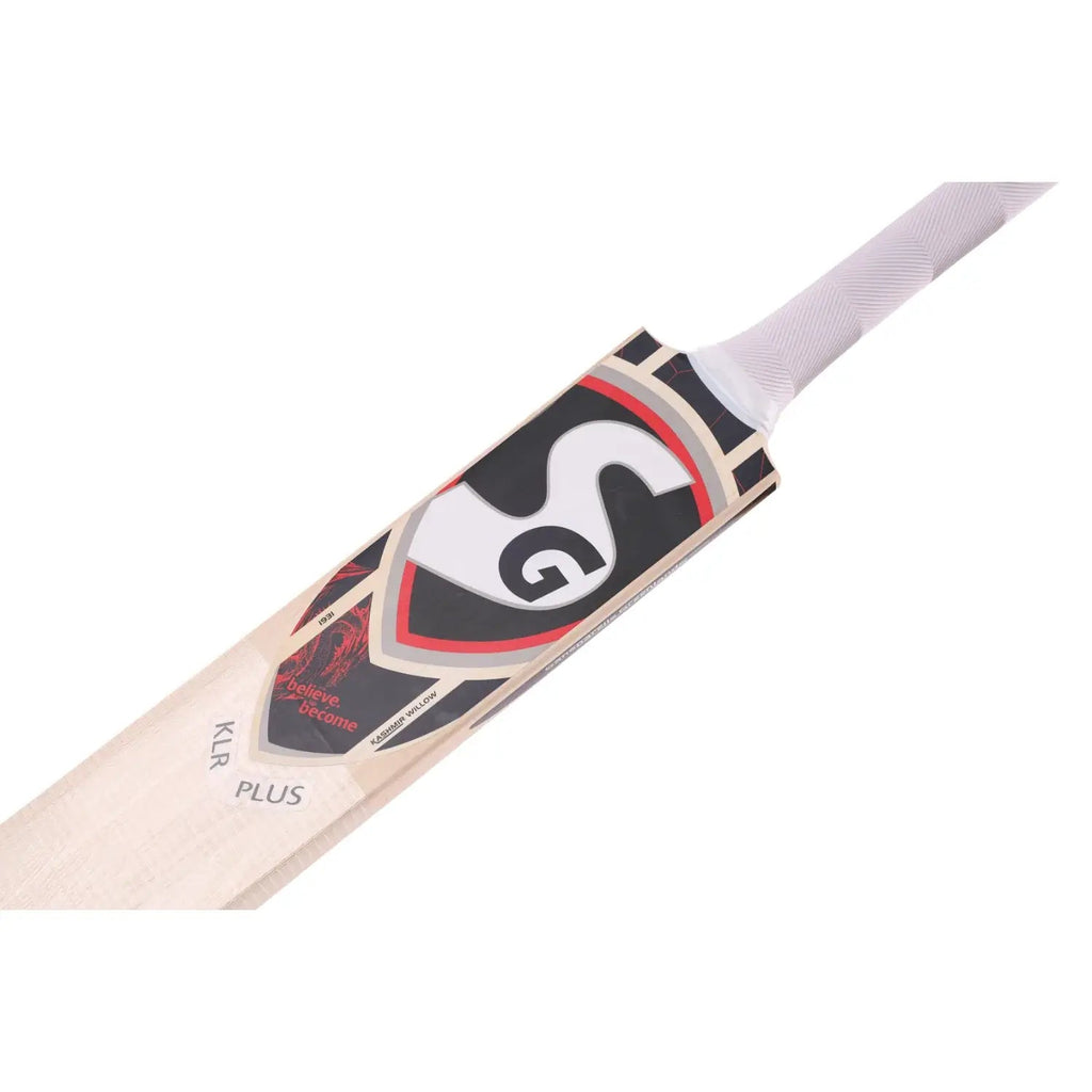 SG Klr Plus Kashmir Willow Cricket Bat - Short Handle (SH) - Back View