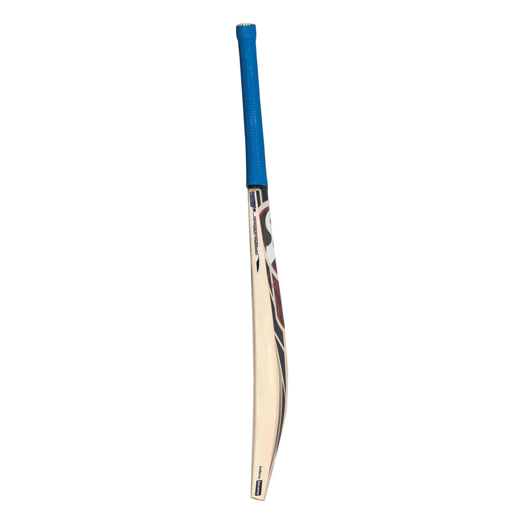 SG Klr Skipper Kashmir Willow Cricket Bat - Short Handle (SH) - Side View