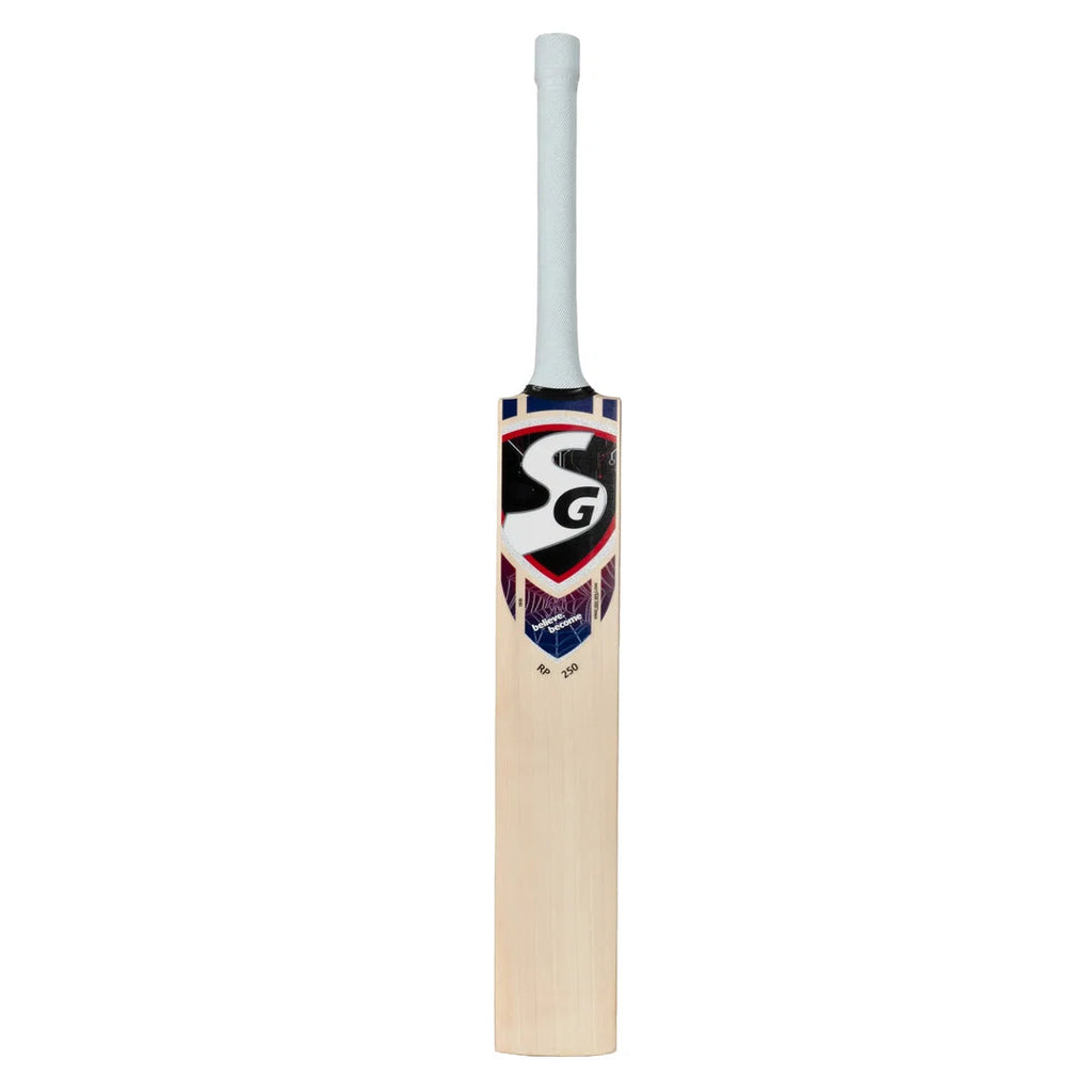 SG Rp 250 English Willow Cricket Bat - Short Handle (SH) - Back View
