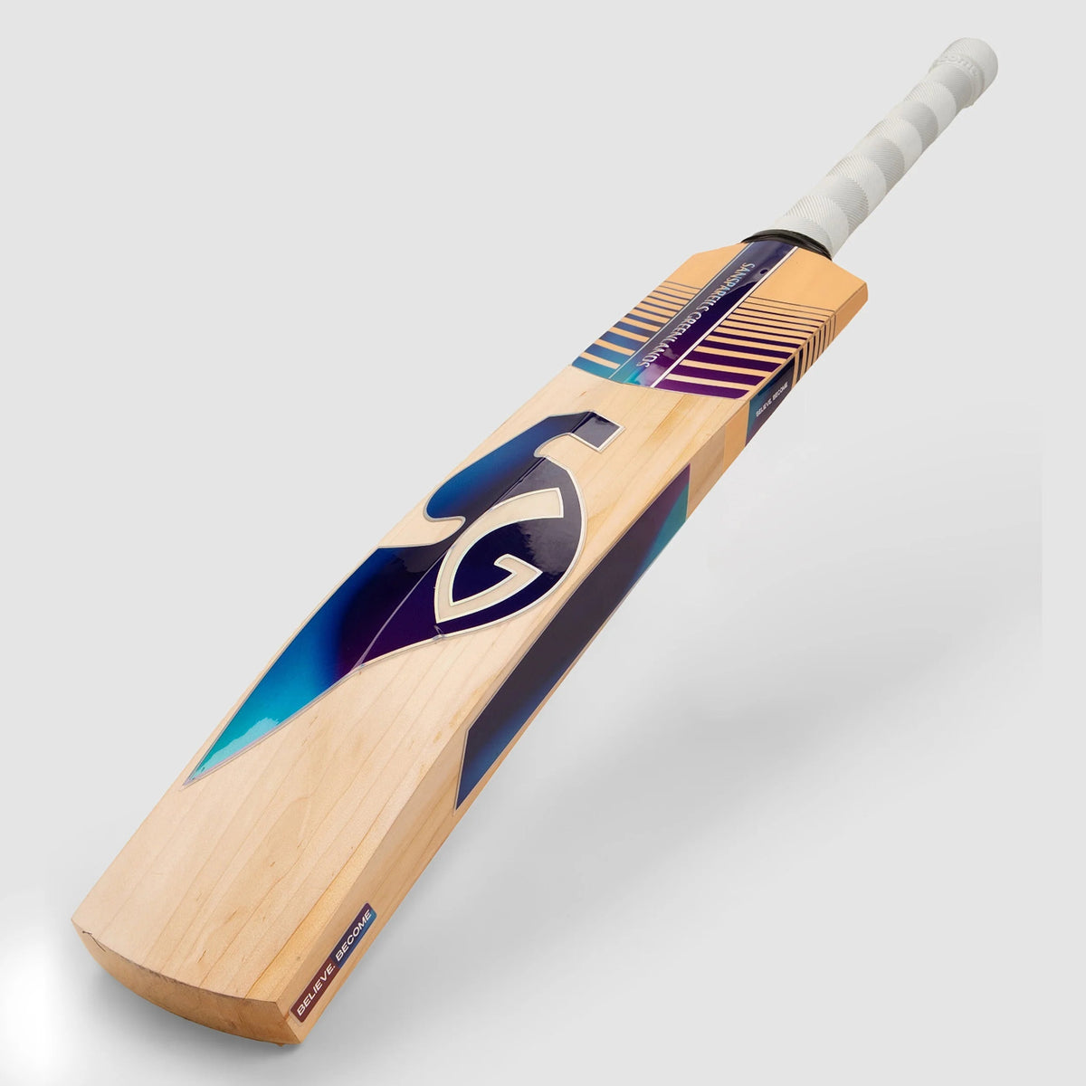 SG Skipper Xtreme English Willow Cricket Bat - Short Handle (SH) - Front View