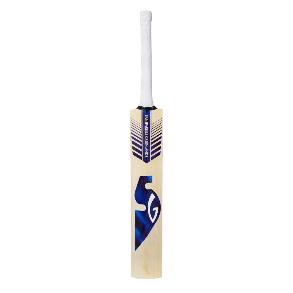 SG Slammer Classic English Willow Cricket Bat - Short Handle (SH) - Back View
