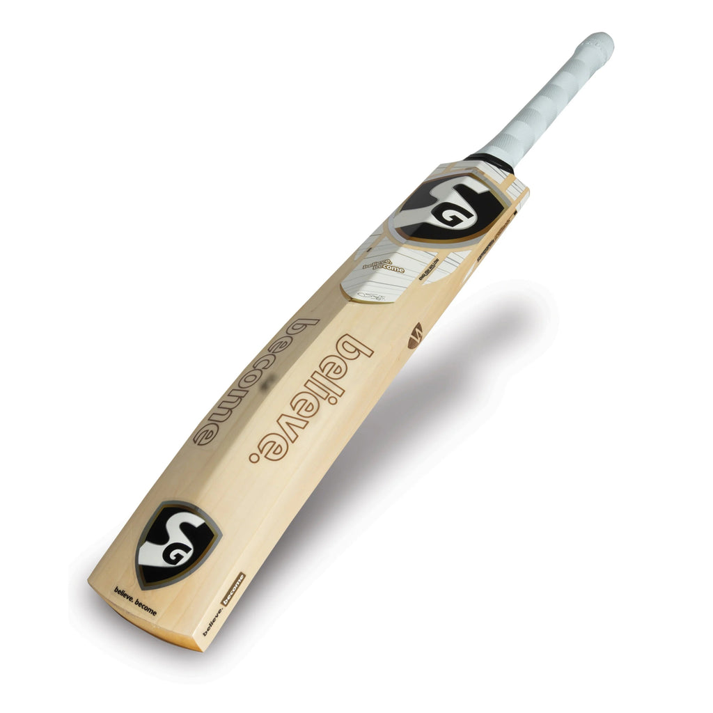 SG Sm 18 English Willow Cricket Bat - Short Handle (SH) - Back View