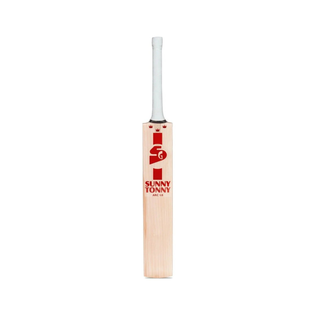 SG Sunny Tonny Arc 1 0 English Willow Cricket Bat - Short Handle (SH) - Back View