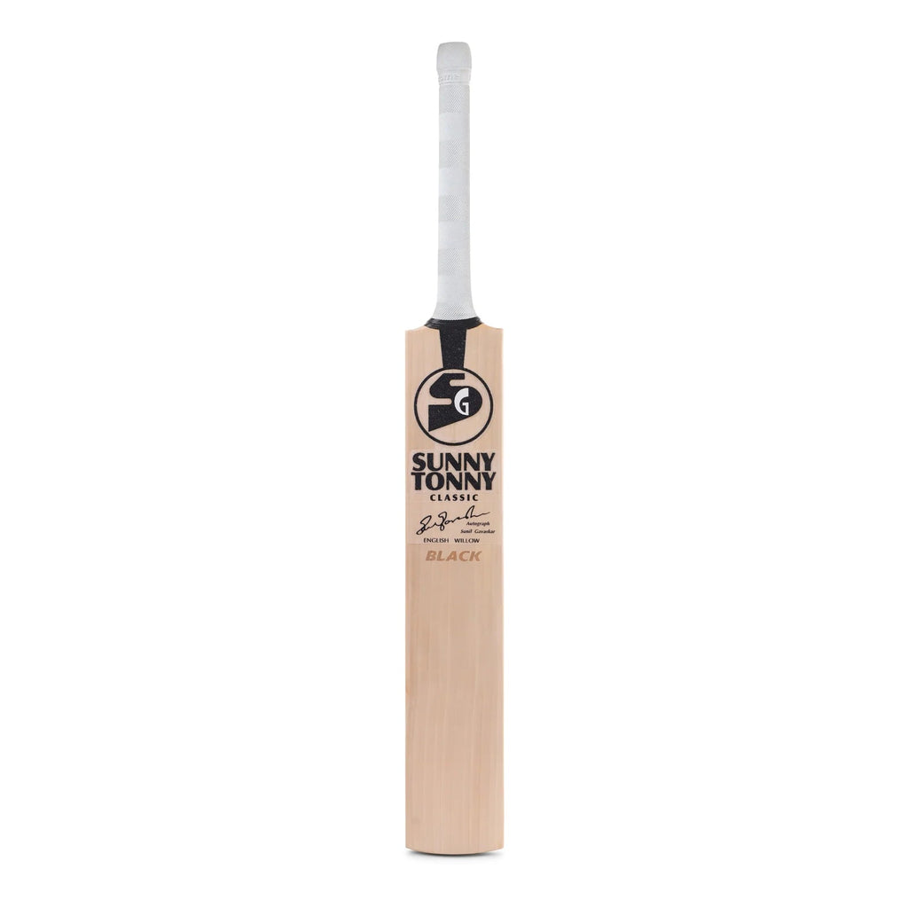 SG Sunny Tonny Classic English Willow Cricket Bat - Short Handle (SH) - Back View
