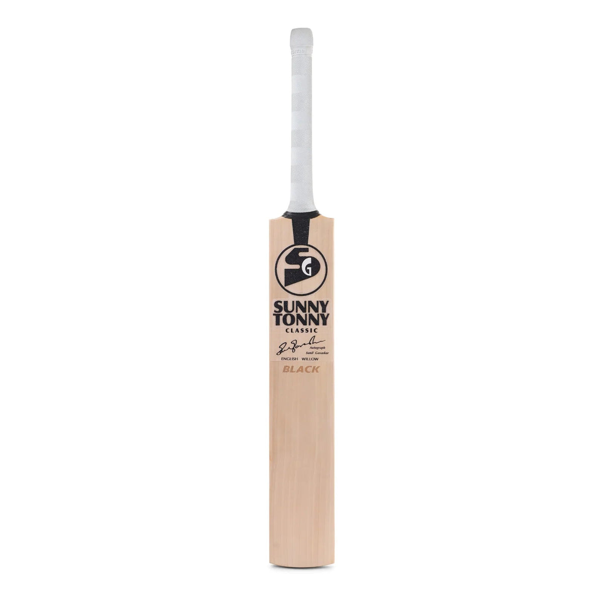 SG Sunny Tonny Classic English Willow Cricket Bat - Short Handle (SH) - Back View