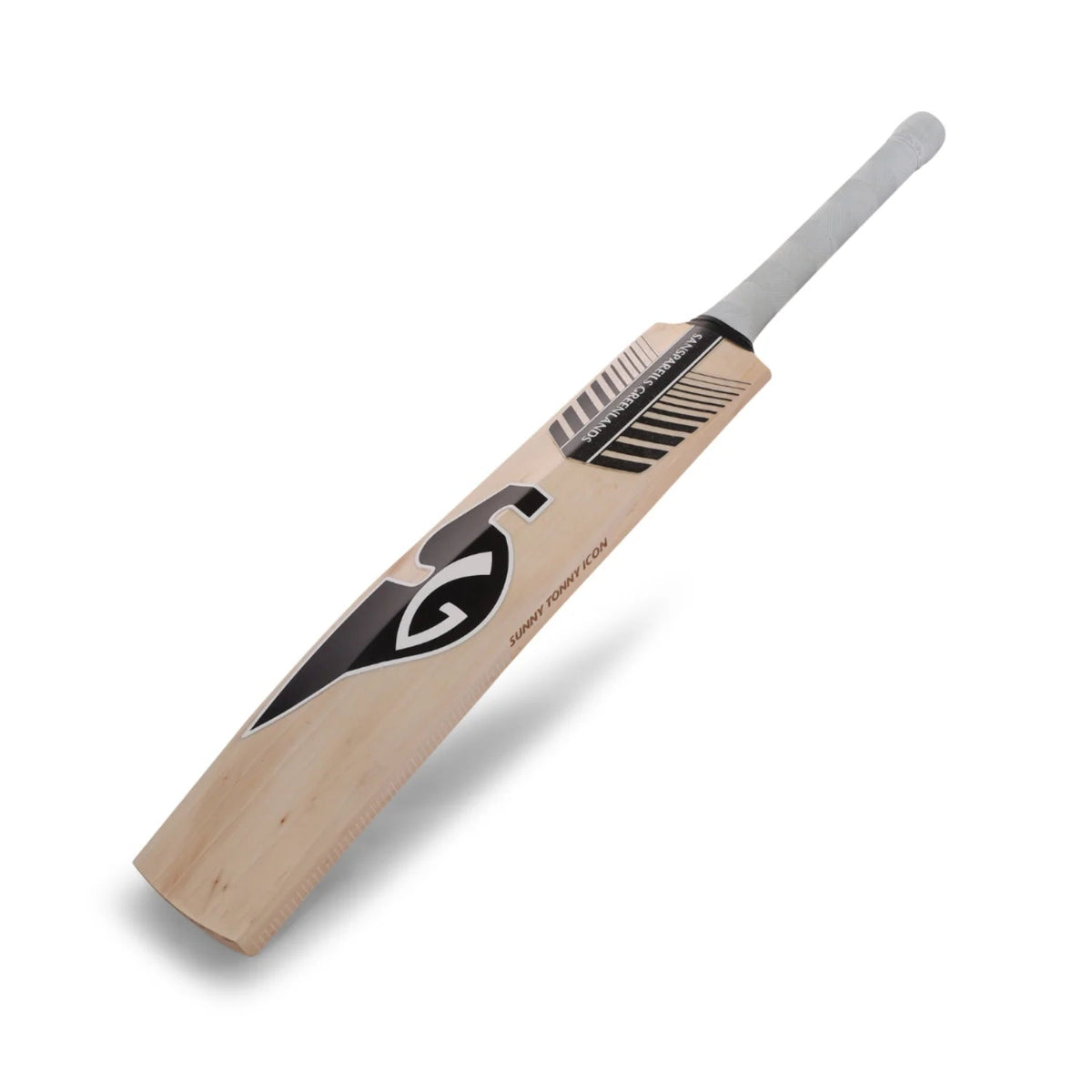 SG Sunny Tonny Icon English Willow Cricket Bat - Short Handle (SH) - Back View