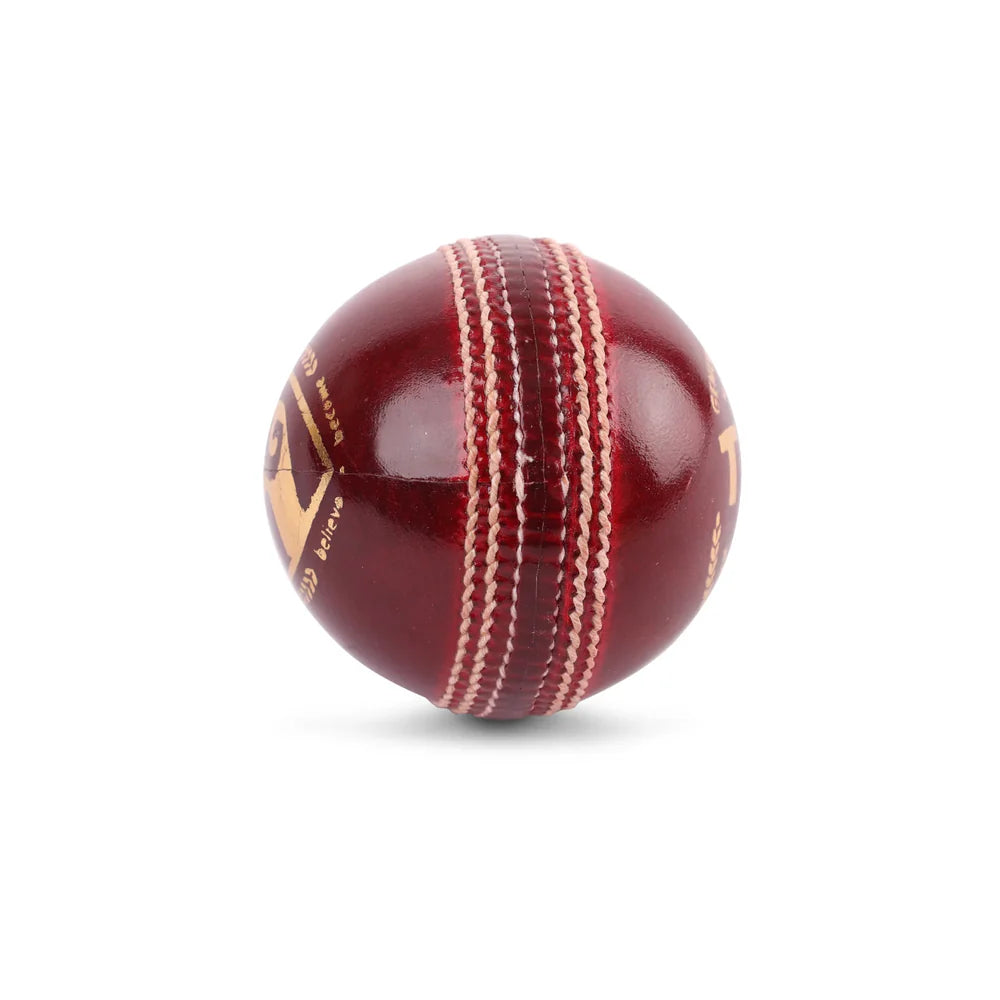 SG Test LE Red Leather Ball