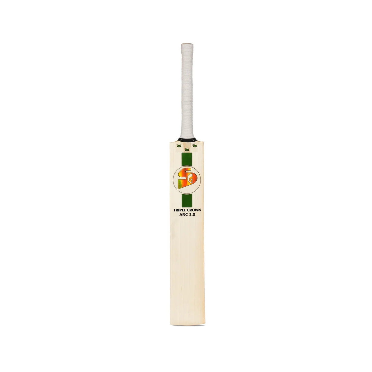 SG Triple Crown Arc 2 0 English Willow Cricket Bat - Short Handle (SH) - Side View