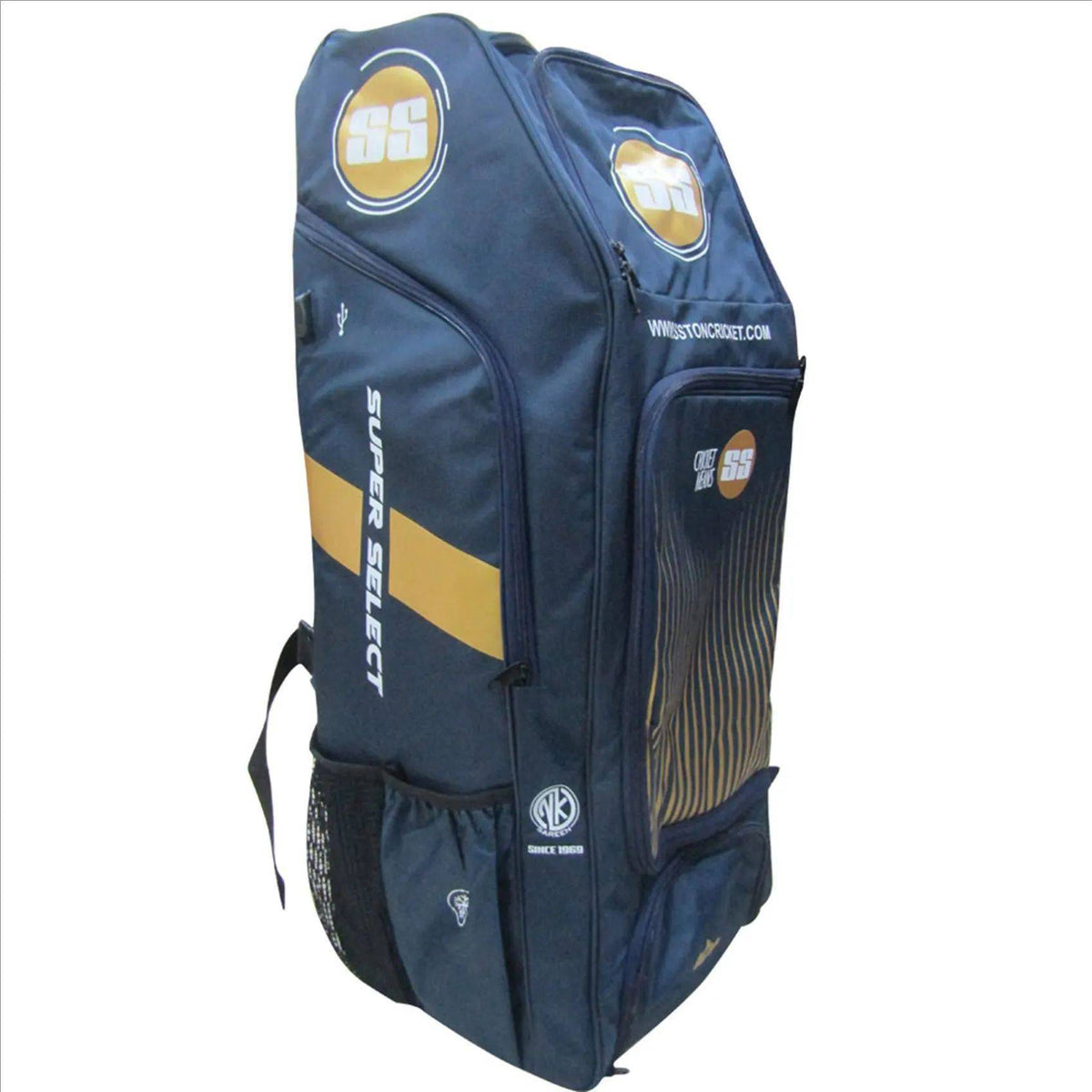 SS Super Select Duffle Cricket Kit Bag Navy Blue (2026)