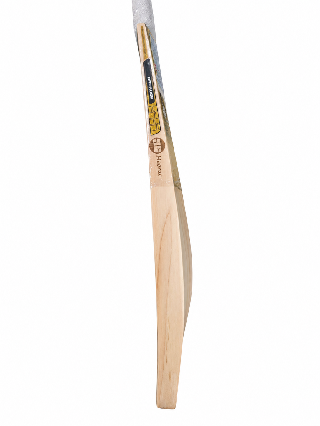 SS TON Andre Russell English Willow Cricket Bat - Short Handle (SH) - Side View