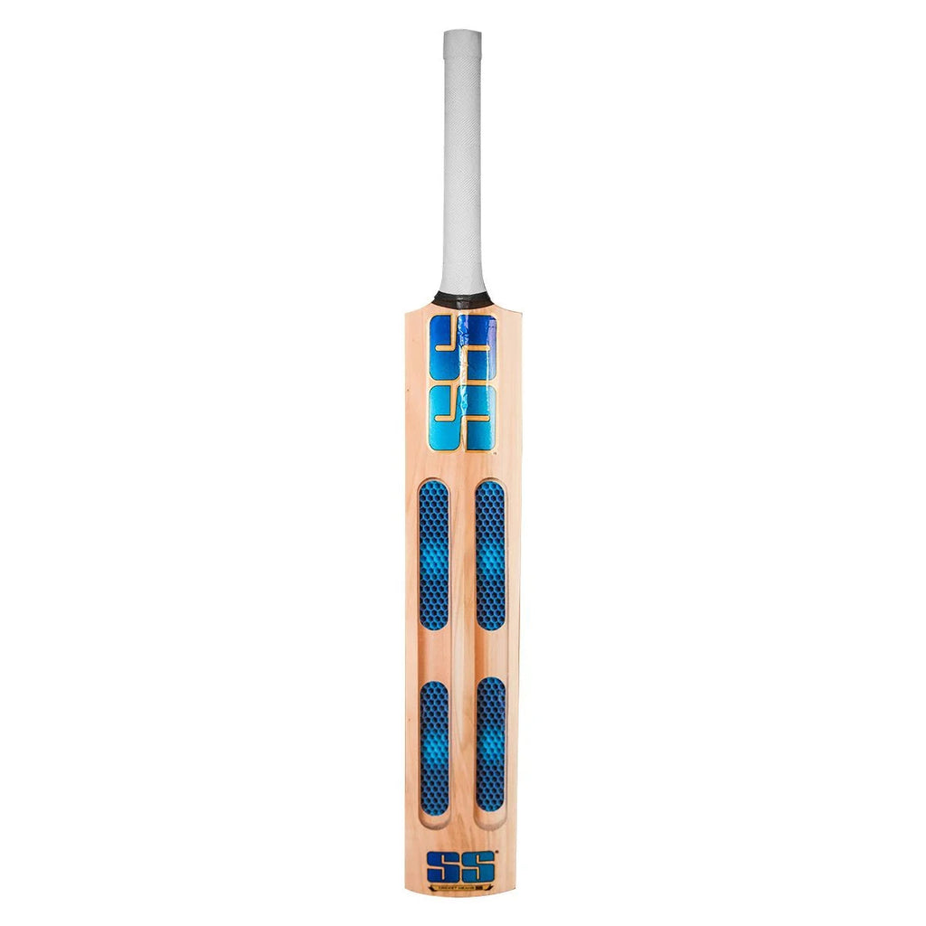 SS TON Dk 19 Jumbo Scoop Kashmir Willow Cricket Bat - Short Handle (SH) - Side View