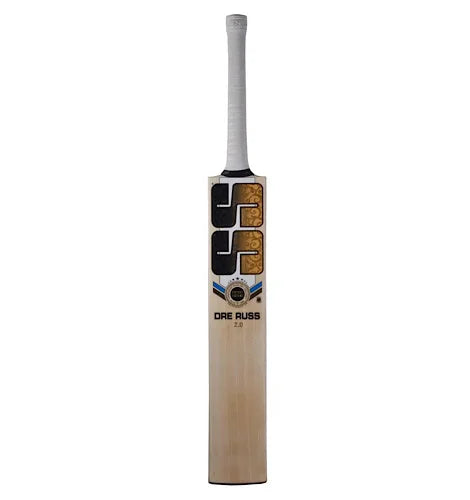 SS TON Dre Russ 2 0 English Willow Cricket Bat - Short Handle (SH) - Front View