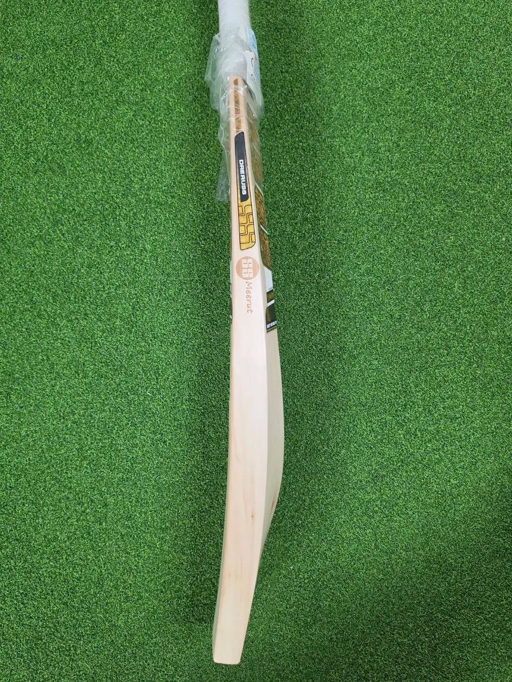 SS TON Gama D Russel English Willow Cricket Bat - Short Handle (SH) - Side View