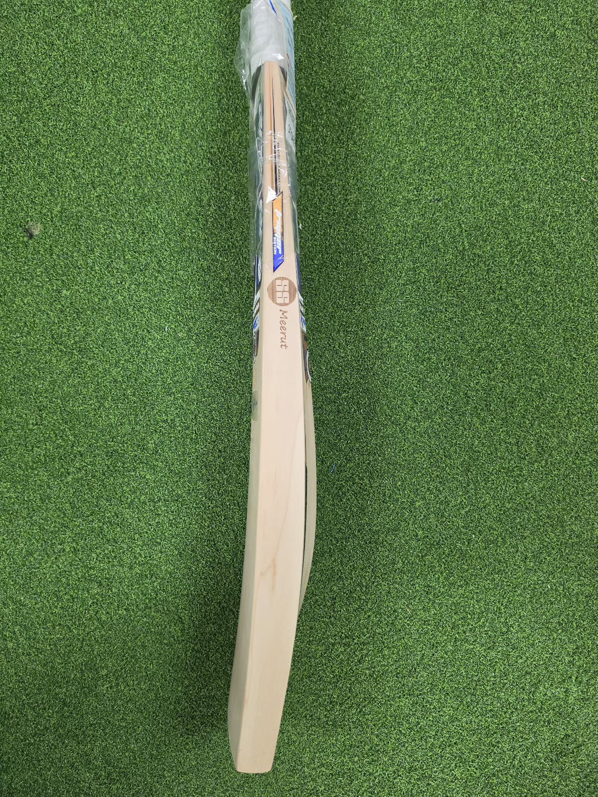 SS TON Gama Tilak Verma English Willow Cricket Bat - Short Handle (SH) - Side View
