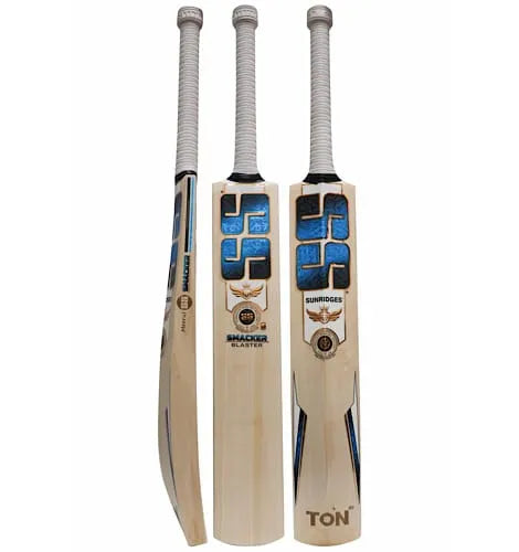 SS TON Gg Smacker Blaster English Willow Cricket Bat - Short Handle (SH) - Front View