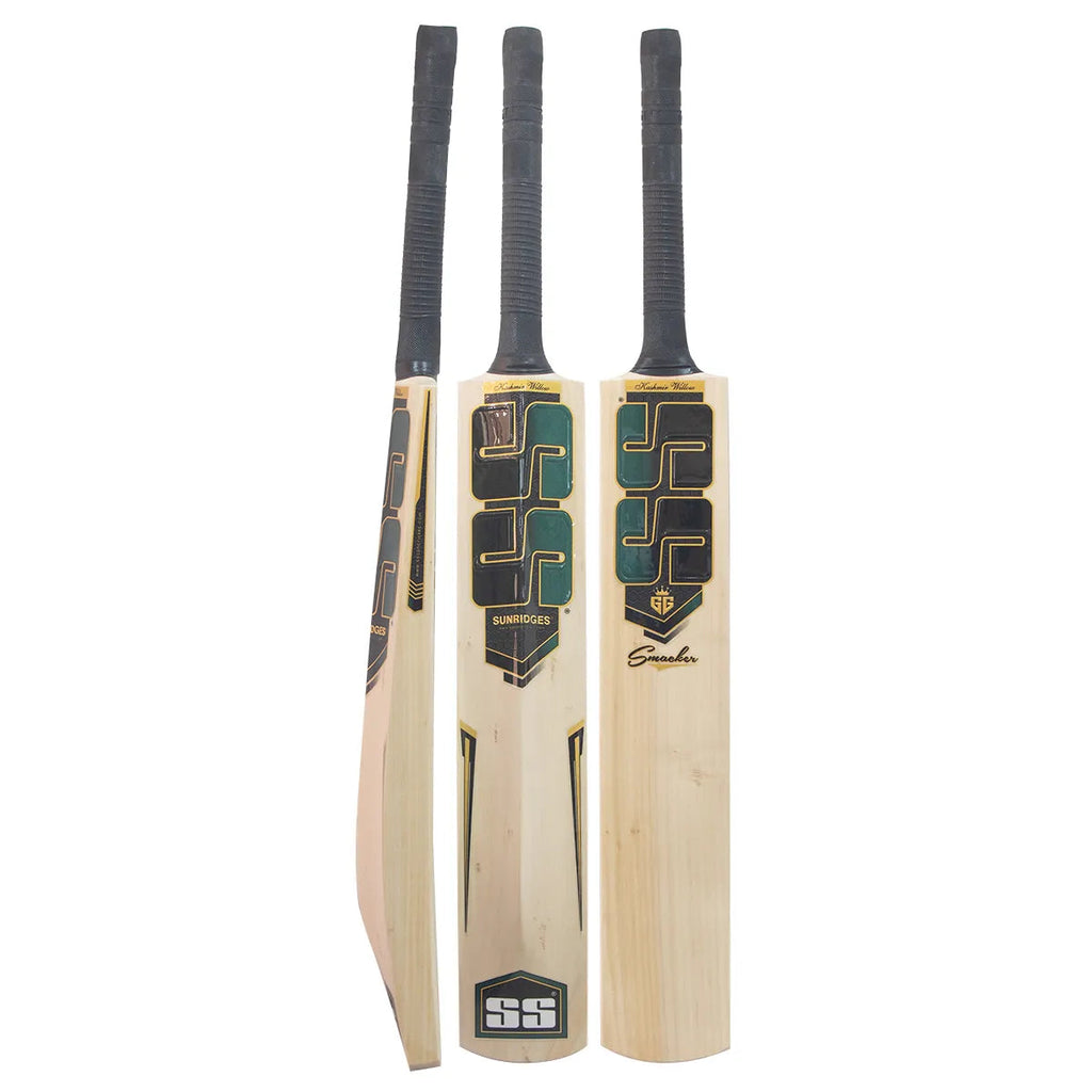 SS TON Gg Smacker Wonder Kashmir Willow Cricket Bat - Short Handle (SH) - Front View