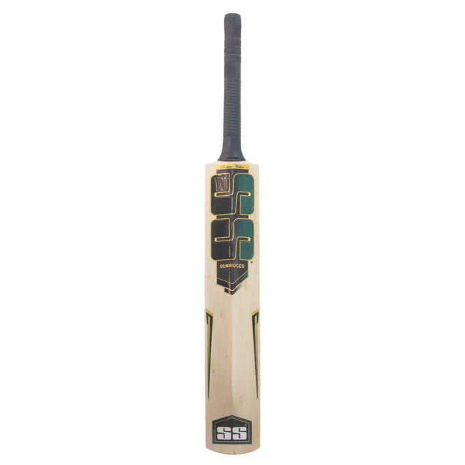 SS TON Gg Smacker Wonder Kashmir Willow Cricket Bat - Short Handle (SH) - Side View