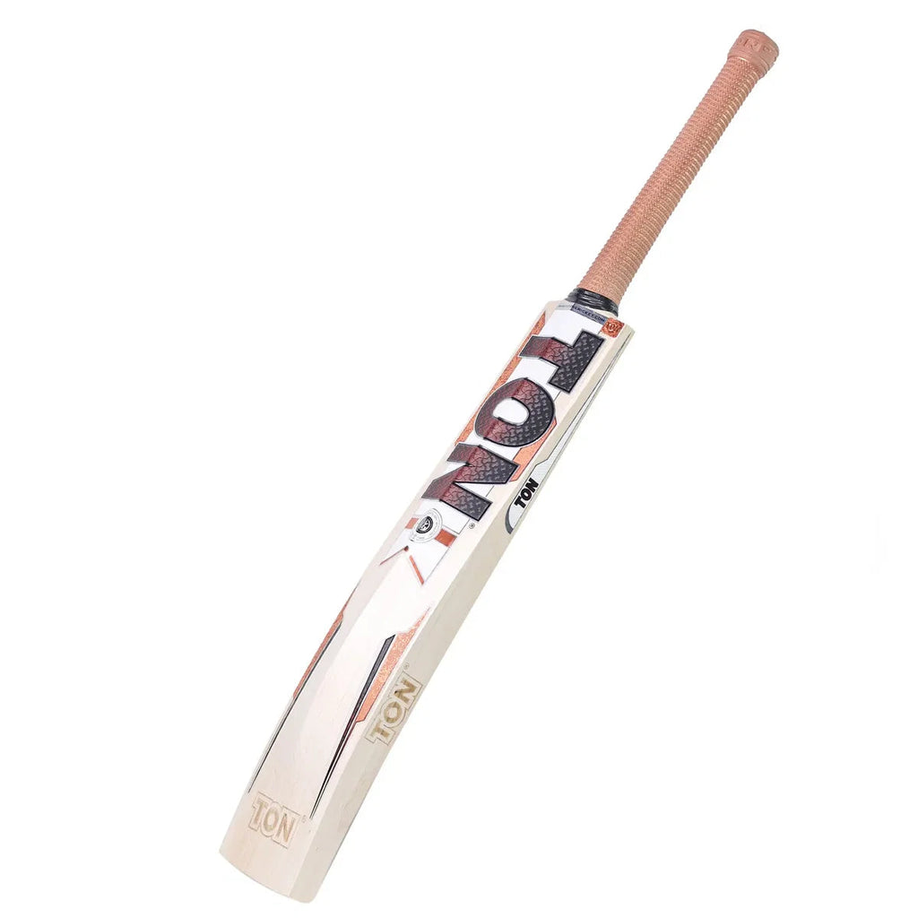SS TON Gutsy English Willow Cricket Bat - Short Handle (SH) - Back View