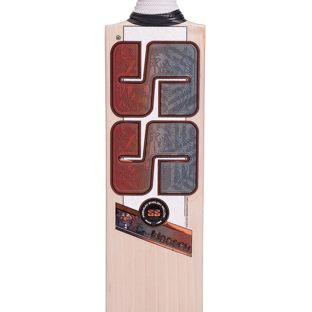 SS TON Heinrich Klaasen English Willow Cricket Bat - Short Handle (SH) - Side View