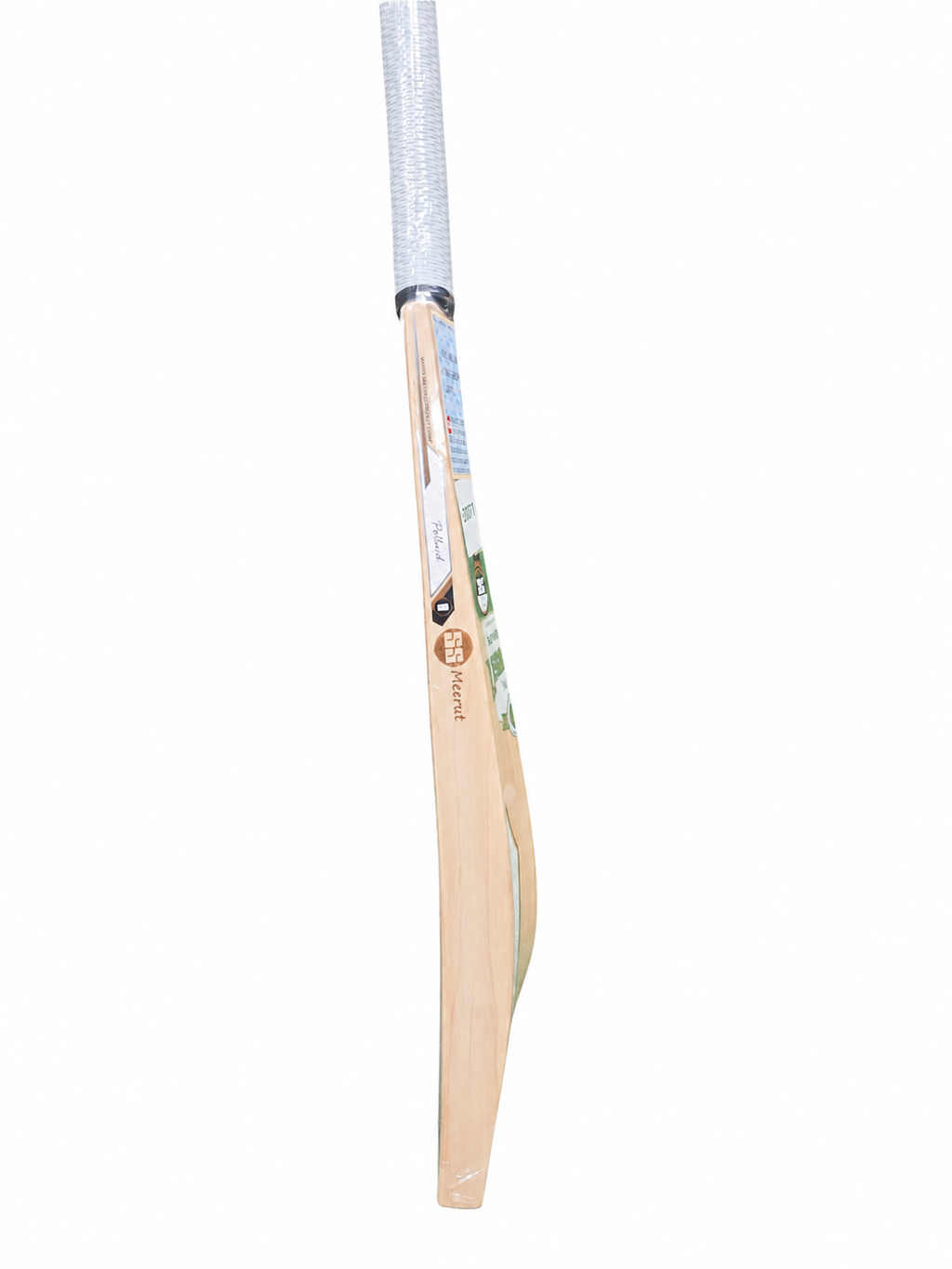 SS TON Legend Kieron Pollard English Willow Cricket Bat - Short Handle (SH) - Side View