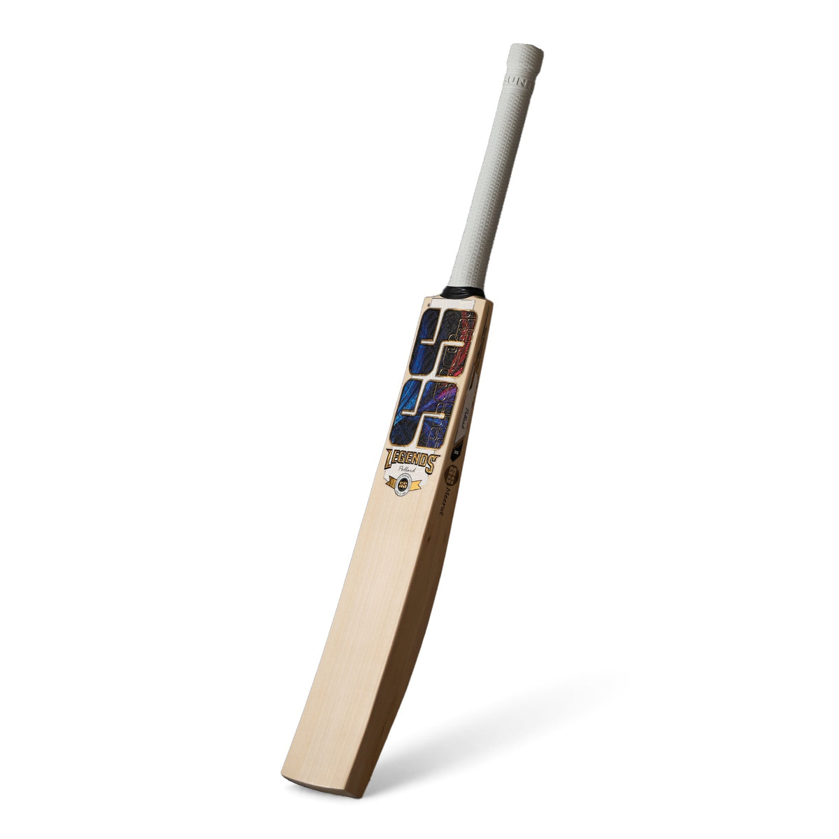 SS TON Legend Pollard English Willow Cricket Bat - Short Handle (SH) - Side View