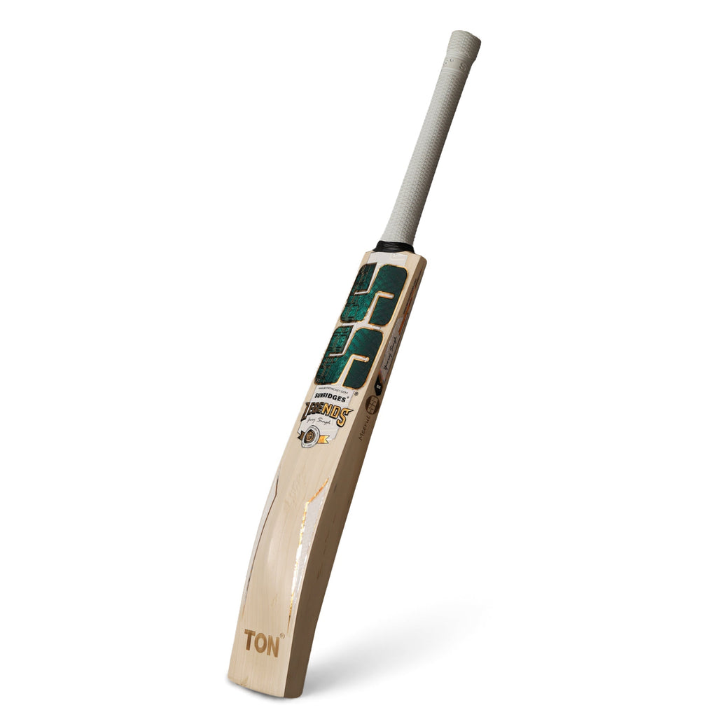 SS TON Legend Yuvraj Singh English Willow Cricket Bat - Short Handle (SH) - Back View