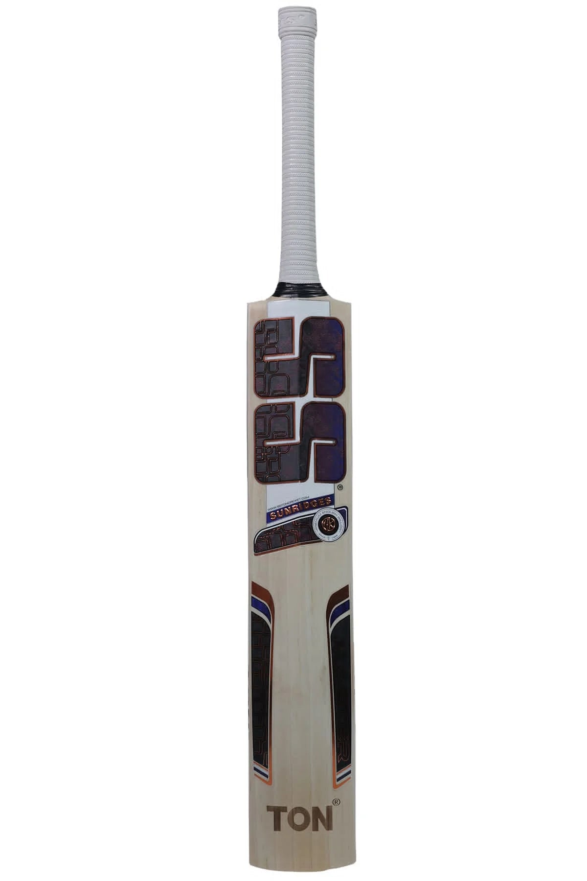 SS TON Master 5000 English Willow Cricket Bat - Short Handle (SH) - Side View