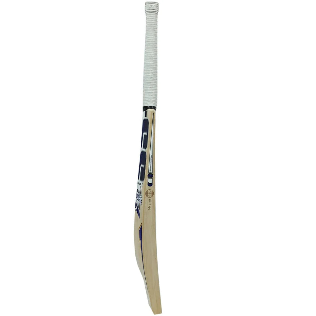SS TON Sky Actual English Willow Cricket Bat - Short Handle (SH) - Side View