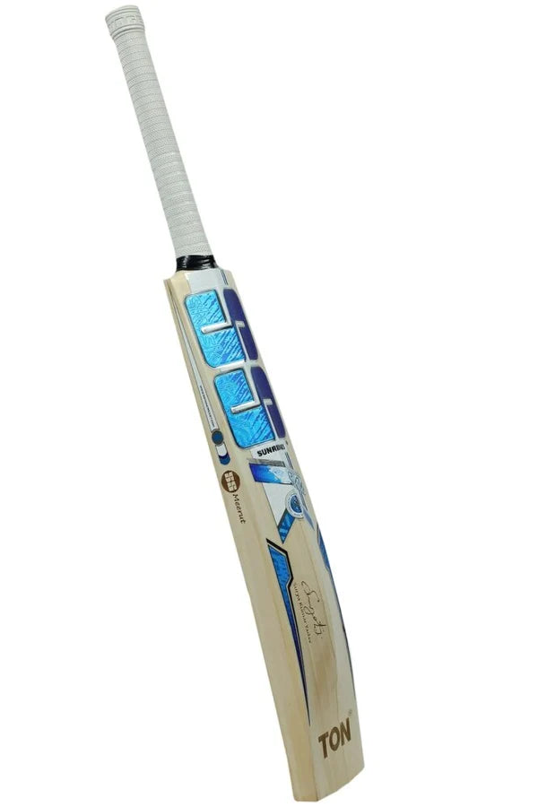 SS TON Sky Flicker English Willow Cricket Bat - Short Handle (SH) - Back View