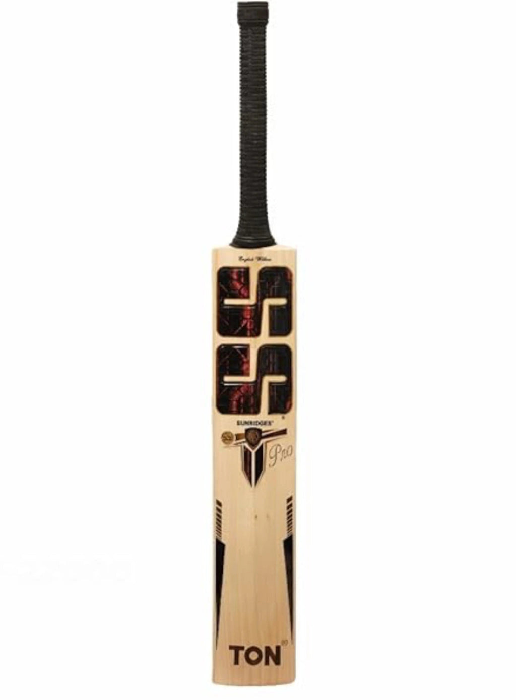SS TON Sword Pro English Willow Cricket Bat - Short Handle (SH) - Side View