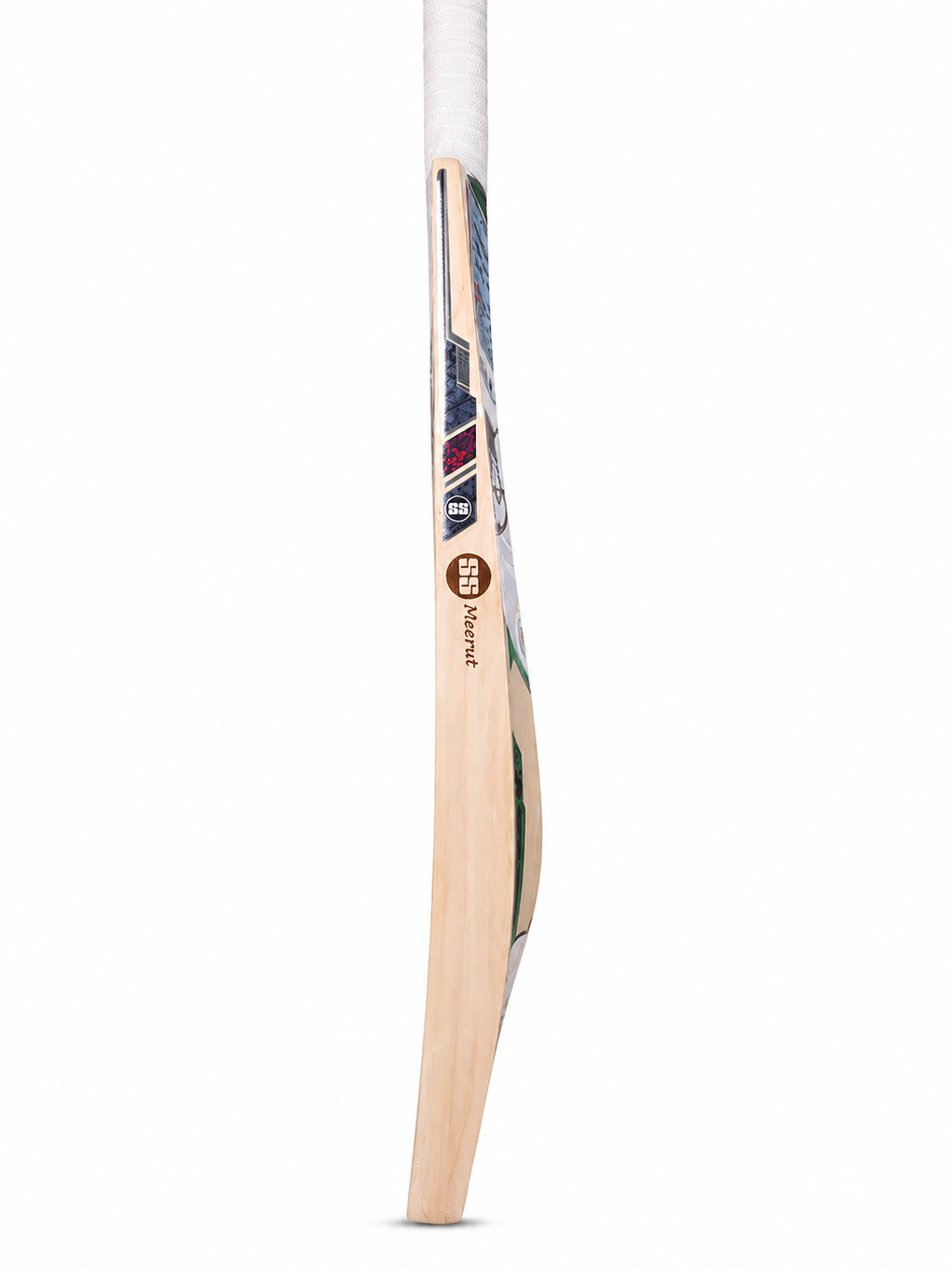 SS TON T20 Blast English Willow Cricket Bat - Short Handle (SH) - Side View
